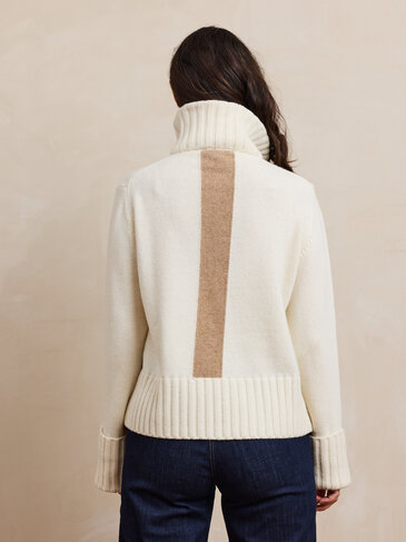 Comme Ca pull Kiki ecru FW26