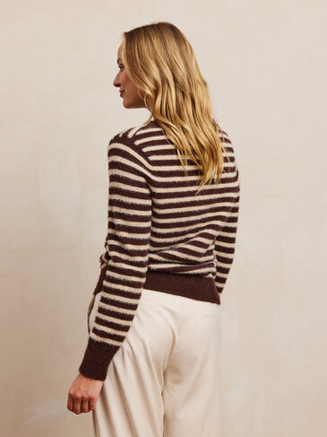 Comme Ca pull Kora brown FW26