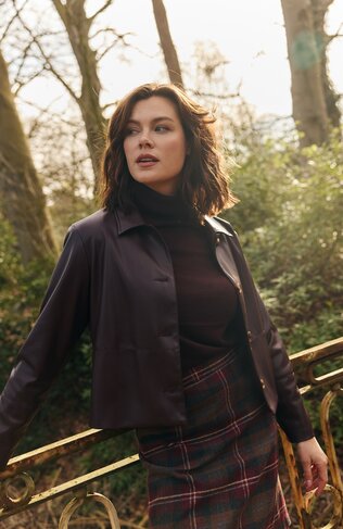 Comme Ca jacket Rica bis bordeaux FW26