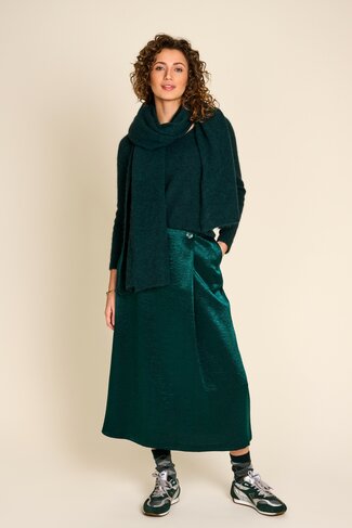 Due Amanti rok Susana shimmer teal green FW26