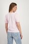 Monari t-shirt Pique ronde nek flamingo SS24