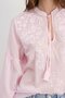 Monari blouse Druck tonig flamingo SS24