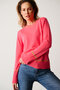 Due Amanti pull Bambola-kissed coral/kiwi FW24