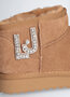 Liu-Jo enkellaars Jil suede cognac FW24