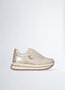 Liu-Jo sneaker maxi wonder 73 metallic brushed cal taupe FW24