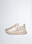 Liu-Jo sneaker maxi wonder 73 metallic brushed cal taupe FW24