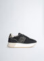 Liu-Jo sneaker dreamy 02 cow suede tweed off black