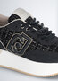 Liu-Jo sneaker dreamy 02 cow suede tweed off black