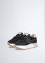 Liu-Jo sneaker dreamy 02 cow suede tweed off black