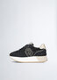 Liu-Jo sneaker dreamy 02 cow suede tweed off black