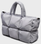 Liu-Jo handtas zilver padded nylon tote FW24