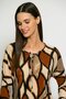 Batida bloes earth tone shapes print 1825 FW24