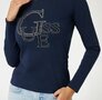 Guess t-shirt lange mouw suiting blue FW24