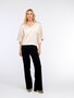 Comme Ca broek Sierra zwart FW24