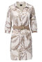 K-Design jurk met design & riem SS25