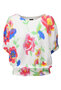 K-Design pull met vleermuismouwen & bloemen floral design SS25
