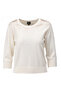K-Design pull met lovertjes ecru SS25