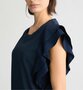 Liu-Jo t-shirt moda bleu foncé SS25