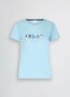 Liu-Jo t-shirt moda cyrstal blue SS25