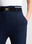Liu-Jo broek jersey lungo blue foncé SS25