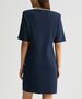 Liu-Jo jurk met knopen donkerblauw SS25