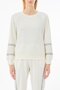 Liu-Jo pull chiusa white milk SS25