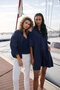 Due Amanti short dress Cubana navy SS25