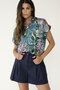 Due Amanti short Capri navy SS25
