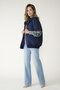 Due Amanti cape vest Warmcape-navy SS25