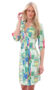 K-Design jurk met design & fluo details SS25