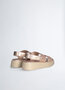 Liu-Jo sandaal plateau met pailletten roze SS25
