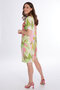 Comme Ca kleed Agaat green lilac SS25