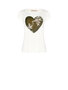Rinascimento Sfiancata T-shirt panna bianco SS25