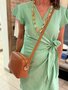 Liu-Jo handtas camera case brown SS25
