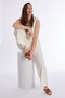 Comme Ca broek Amarante wit SS25