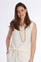 Comme ca top Amadyn wit SS25