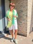 Due Amanti pullover Teny-Tweety mix v-neck SS25