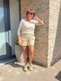 Guess short linin foamy taupe SS25