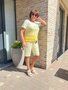 Liu-Jo t-shirt moda tweety/strass SS25
