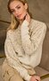 Due Amanti pullover Danny gold high neck paillet FW25