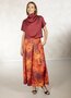 Due Amanti bloes Calimero burgundy high collar FW25