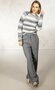 Due Amanti pullover Modellison-grey fall  ronde nek FW25