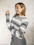 Due Amanti pullover Modellison-grey fall  ronde nek FW25