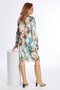 Comme Ca kleed Dacio green pink FW25