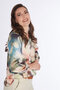 Comme Ca blouse Gemma green pink FW25
