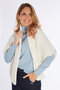 Comme Ca gilet RIDI white FW25