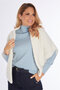 Comme Ca gilet RIDI white FW25