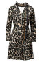 K-Design jurk met luipaardprint FW25