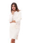 K-Design rok met zak ecru FW25