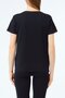 Liu-Jo t-shirt nero/monogram pearl FW25
